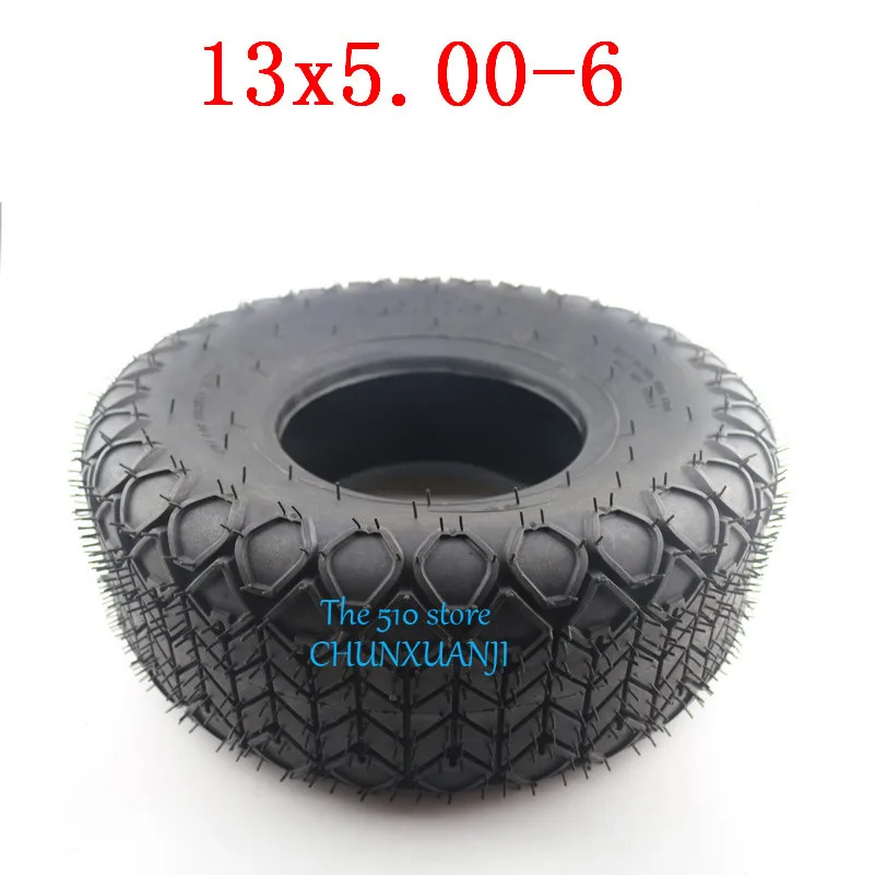 Бескамерная шина 13x5 00-6 13x5-6 шины для газонокосилок 4-слойная Номинальная садового