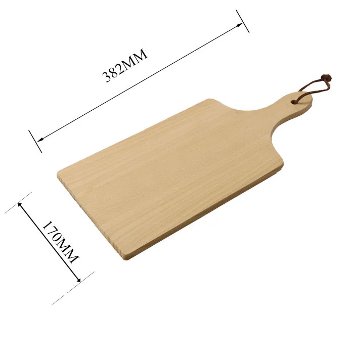 Beech Wooden Cutting Board Solid Wood Cut Fruit Sushi Wooden Cutting Board Restaurant Hotel Household Wood Cutting Board