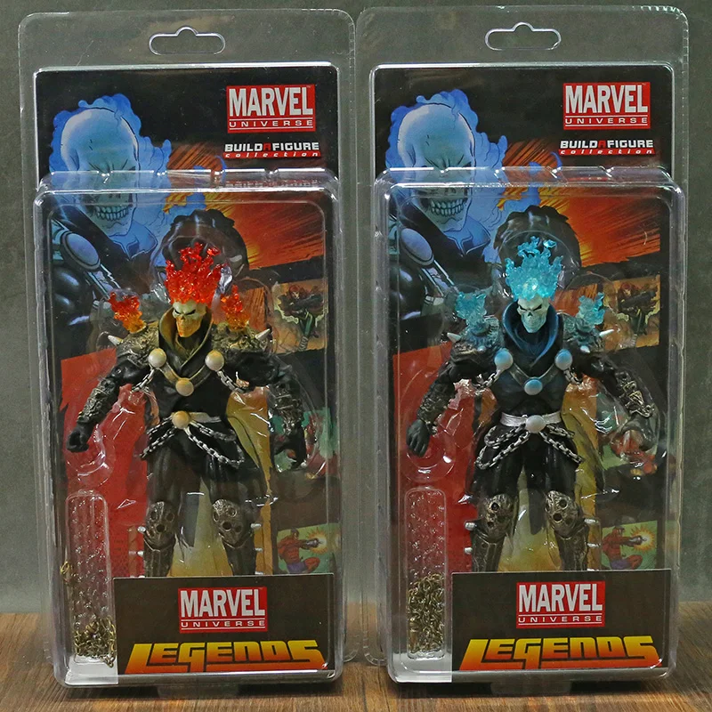 Фигурка героя из серии Marvel Legends призрак Райдер ПВХ Коллекционная модель игрушка 6