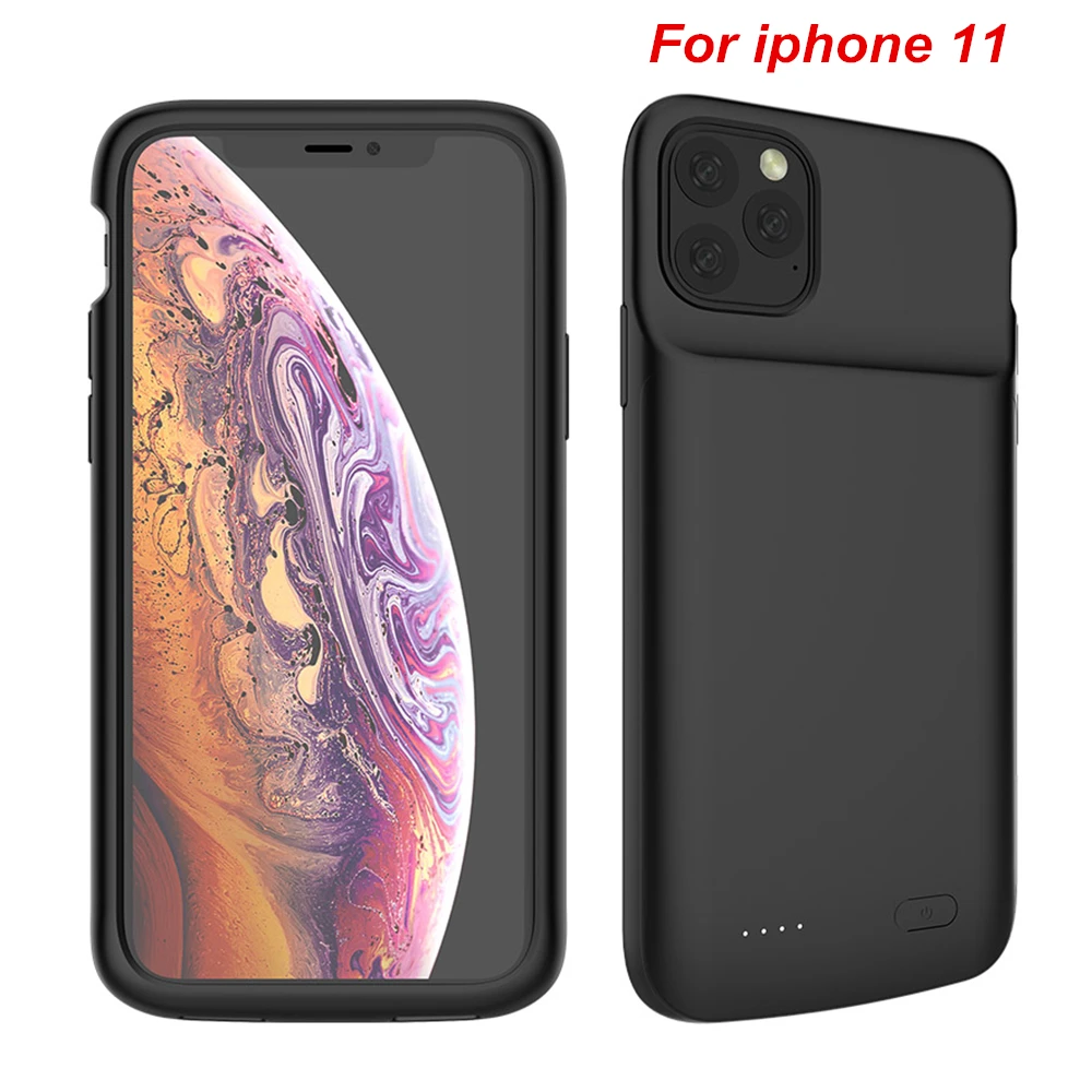 

5000 Mah For iphone 11 Battery Case Smart Cover Power Bank For iphone 11