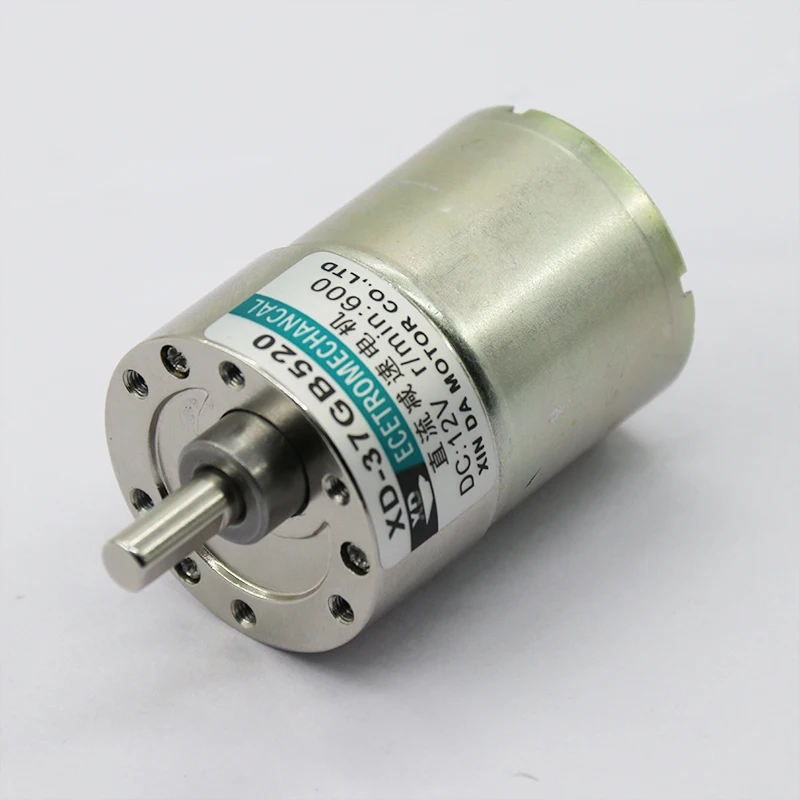 12V/ 24V 10wr XD 37GB520 миниатюрный Шестерни DC ed мотор низкая Скорость высокий крутящий