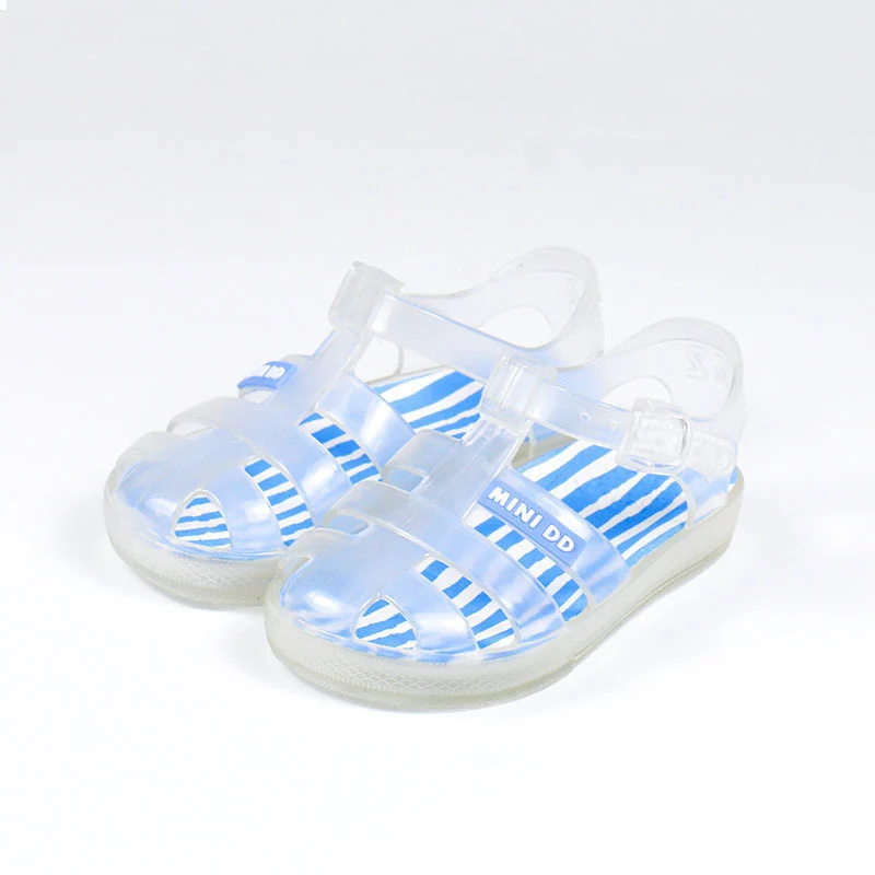 comfortable sandals child 2021 new girls solid color roman sandals baby cute soft jelly shoes children waterproof jelly shoes slippers for boy Children's Shoes