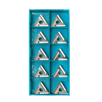 

TNMG160408 L FS CT3000 10pcs Cermet Grade Carbide Inserts TNMG 331 lathe Cutter Tools External Turning Tools CNC Tools