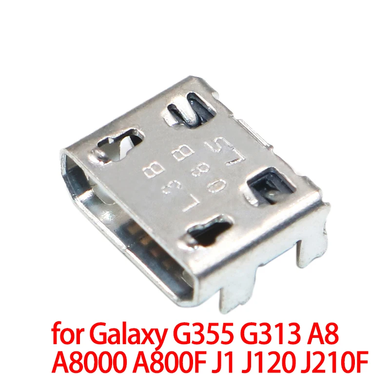 

10 PCS Charging Port Connector for Galaxy G355 G313 A8 A8000 A800F J1 J120 J210F