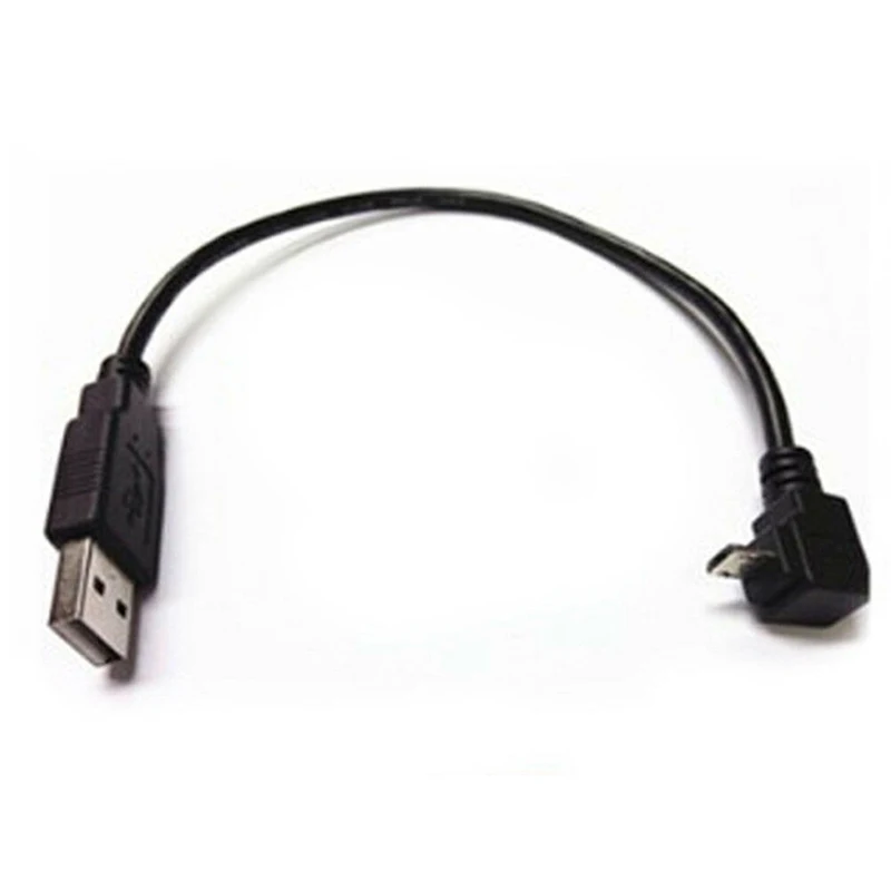 20 см USB 2,0 мужчина к гнезду 90 Угловой Удлинительный адаптер кабель USB2.0 мужчин и женщин вправо/влево/вниз/вверх черный кабель Шнур