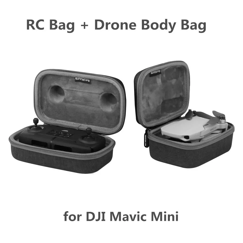 Super Sale JSM Portable Travel Cases Protective Shell Kit Storage Bag Carrying Case for DJI Mavic Mini Drone Remote Controller Accessories 