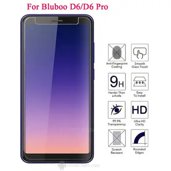 Перейти на Алиэкспресс и купить Закаленное стекло для Bluboo D6 Pro стекло на телефон пленка защитная пленка для экрана для Bluboo D6 стекло