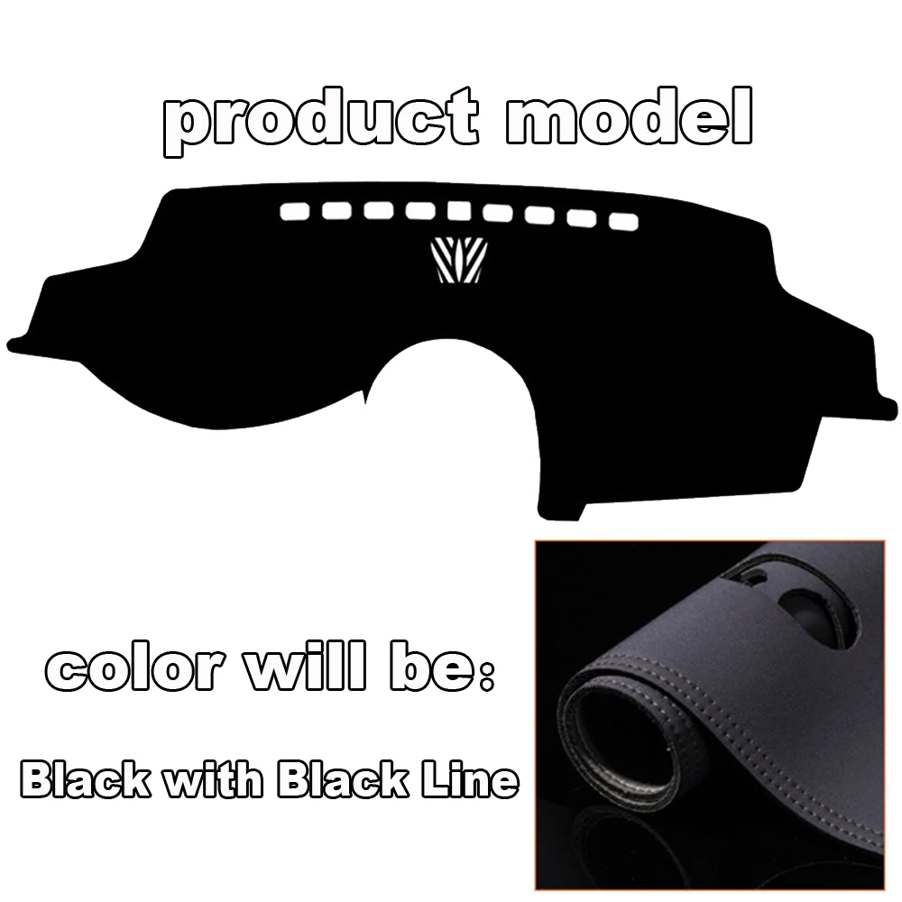 1 шт. автомобильный коврик из микрофибры для приборной панели Lexus ES350 2007-2011