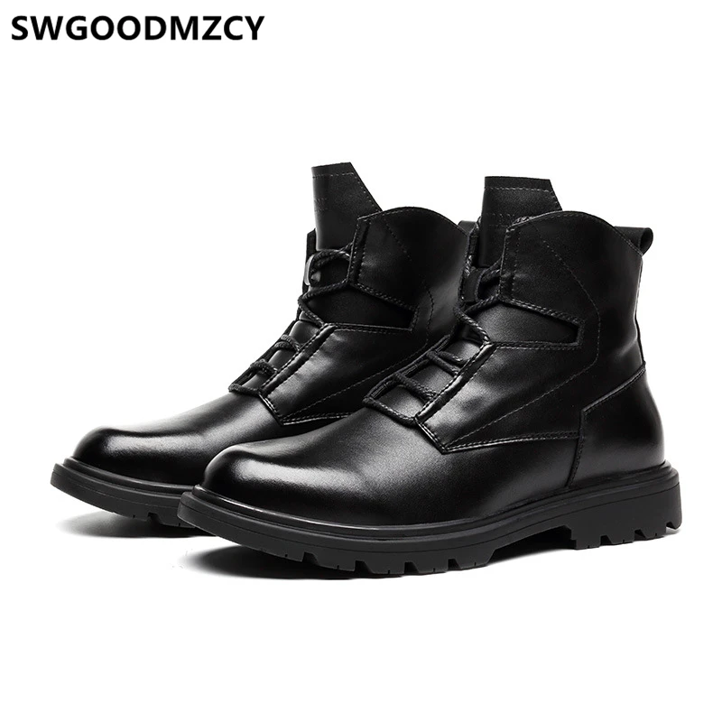 Армейские ботинки; мужские ботинки; Военная обувь из натуральной кожи; модные ботинки-дезерты; Армейская Обувь; дизайнерская мужская обувь высокого качества; ayakkabi