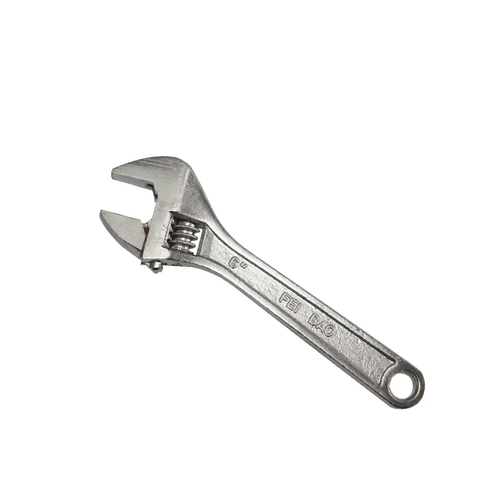 

Game repair tools 6 inch chrome adjustable wrench