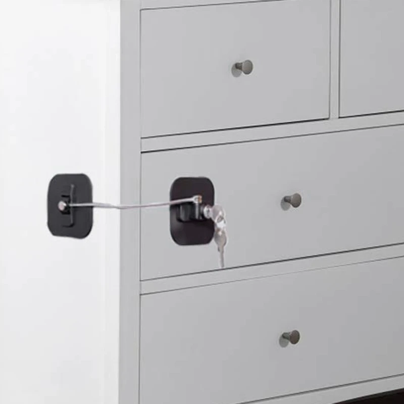 Холодильник сильный клей замок для шкафчик с выдвижными полками для документов окно ящика безопасности ребенка с ключами