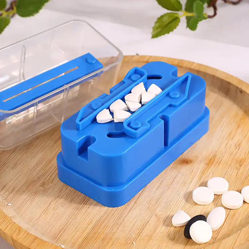 Practical Pill Cutter Box Pill Case Medicine Tablet Cutting Machine