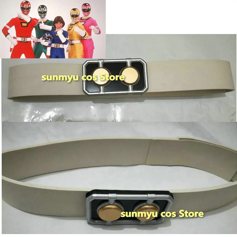 Gekisou Sentai Carranger Belt Armcovers Wrist bands Accessory Cosplay Costume Custom Halloween |