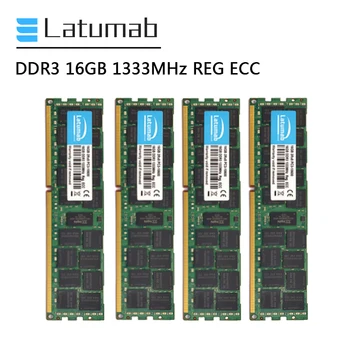 

Latumab DDR3 1333MHz 16GB 32GB 64GB Server Memory PC3-10600 REG ECC RAM Memoria DDR3 RAM Module