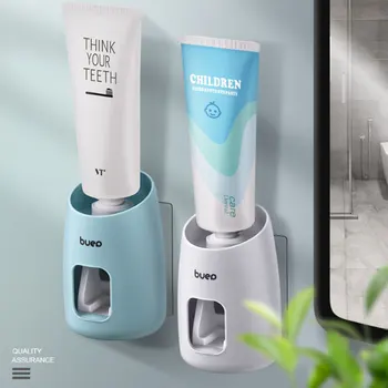 

1pc Bathroom Toothpaste Squeezer Toothpaste Dispenser Storage Rack Toothbrush Holder ToothPaste Tube Bathroom Accessories Sets