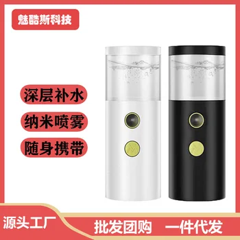 

USB Mini Portable Nano Mist Sprayer Additive Milk Girl'S Facial Facial Steamer Beauty Humidifier