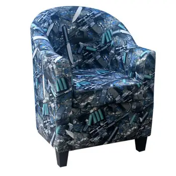 

Small apartment fabric single sofa Internet cafe cafe gaming sofa home leisure game computer sofa