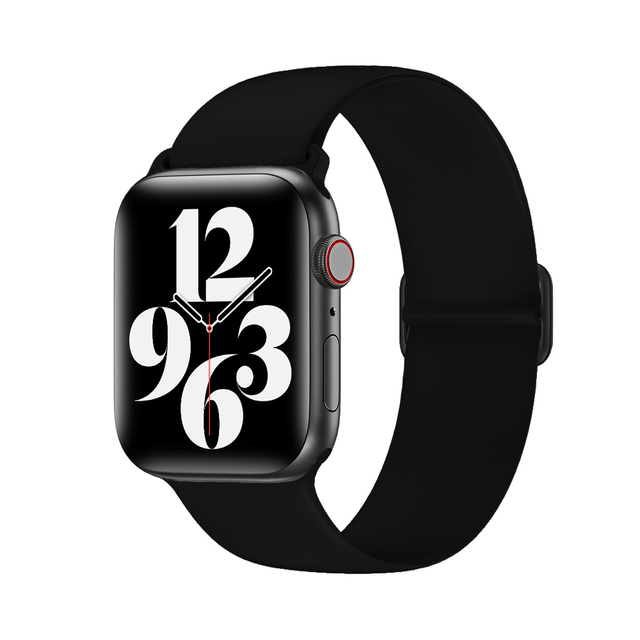 Loop Strap For Apple Watch Band 41mm 45mm 40mm 44mm 42mm 38mm adjustable Elastic Sport Bracelet iwatch Band 7 SE 6 5 4 3 2