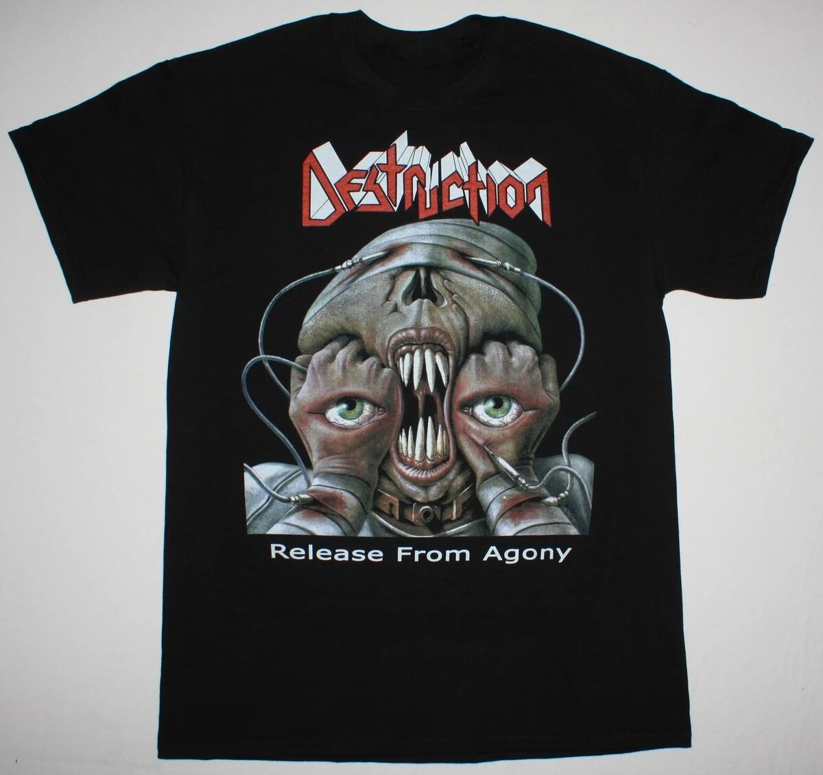 DESTRUCTfION RELEASE of AGONY SODOM KREATOR THRASH METAL Новая Черная футболка Lil Uzi Vert Vaporwave |