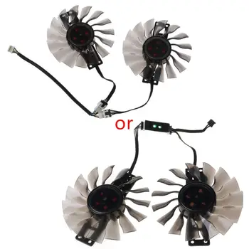 

2Pc GA92S2H 90mm 4PIN VGA Fan For GTX960 GTX970 Cooler Graphics Card Cooling Fan T3LB