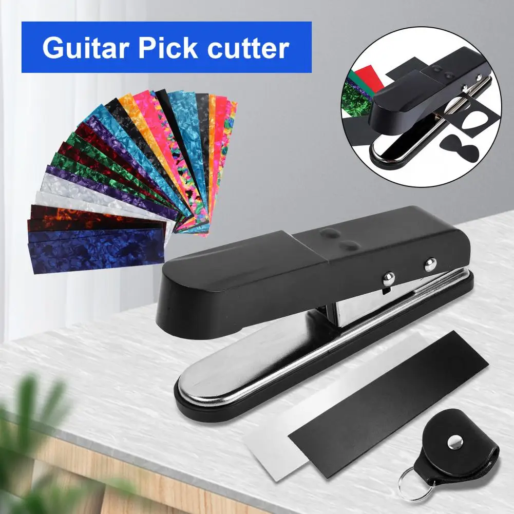 Guitar Pick Maker Puncher Musical Parts Guitar Pick Cutter Punch Stable Heavy Duty Practical Manufacturer Maker