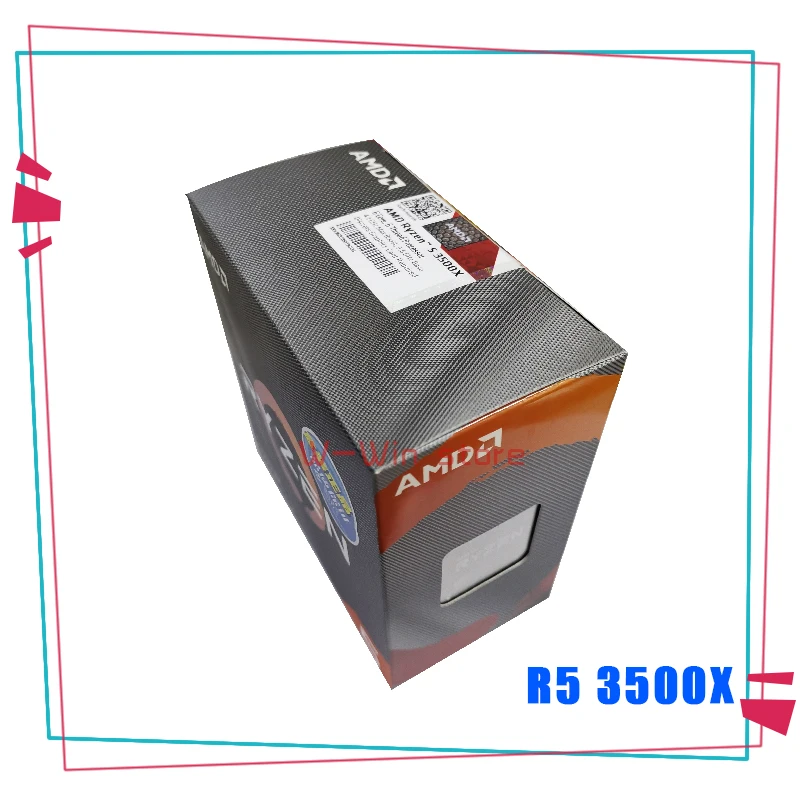 

New AMD Ryzen 5 3500X R5 3500X 3.6 GHz Six-Core Six-Thread CPU Processor 7NM 65W L3=32M 100-000000158 Socket AM4 With Cooler Fan