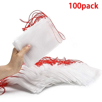 

100cps Nylon Insect-proof Net Bag, Fruit Rope Bag, Vegetable And Fruit Bag Anti-Bird Moisture Insect Net Bag