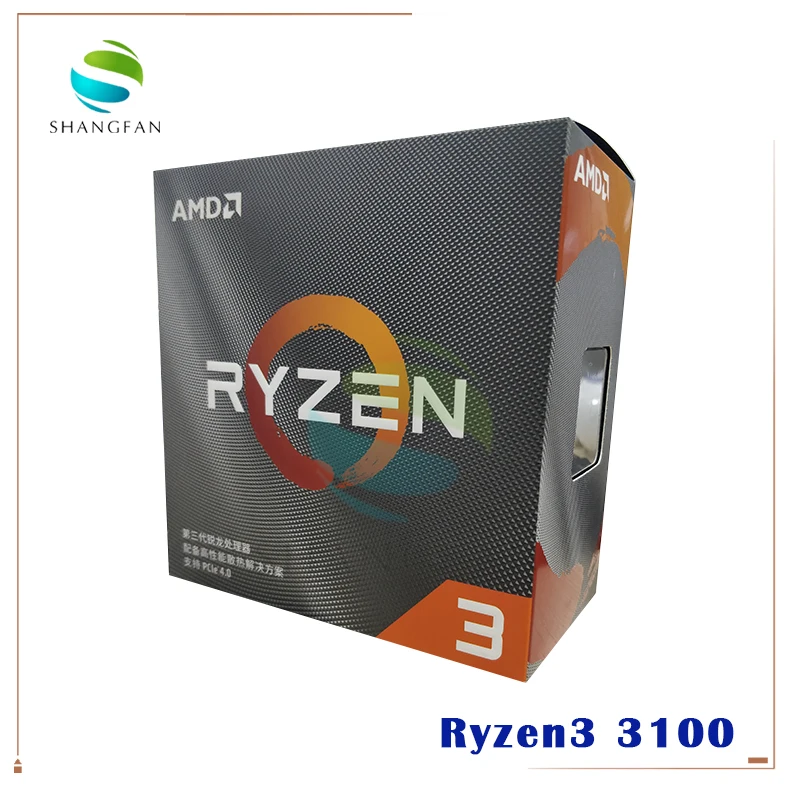 Amd ryzen 3 3100 r3 3100 3.6 ghz quad core oito thread 65w processador ...