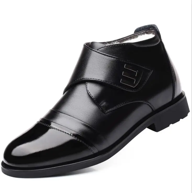 Г., зимняя обувь мужские ботинки челси теплая обувь из натуральной кожи мужские Ботильоны модная брендовая мужская обувь из коровьей кожи