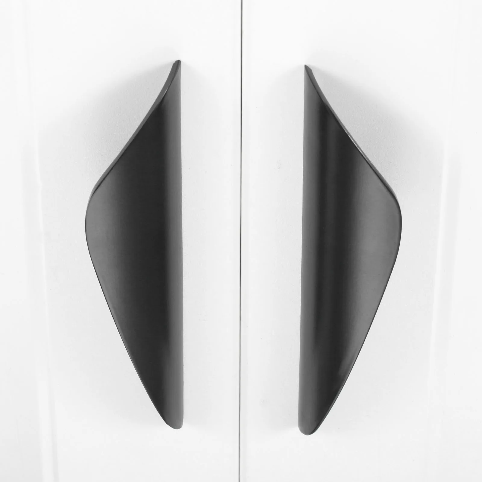 Nordic géométrique armoire tiroir tirette Aluminium Mat Armoire Poignée 