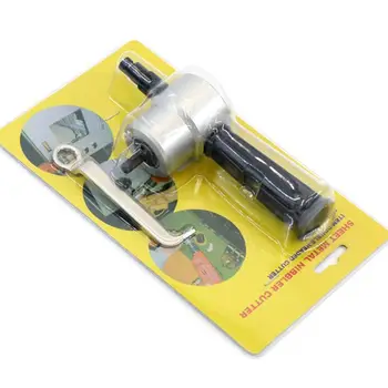 

Double Head Sheet Metal Nibbler Blade Saw Cutter Cutting Tool Drill Attachment M0XD