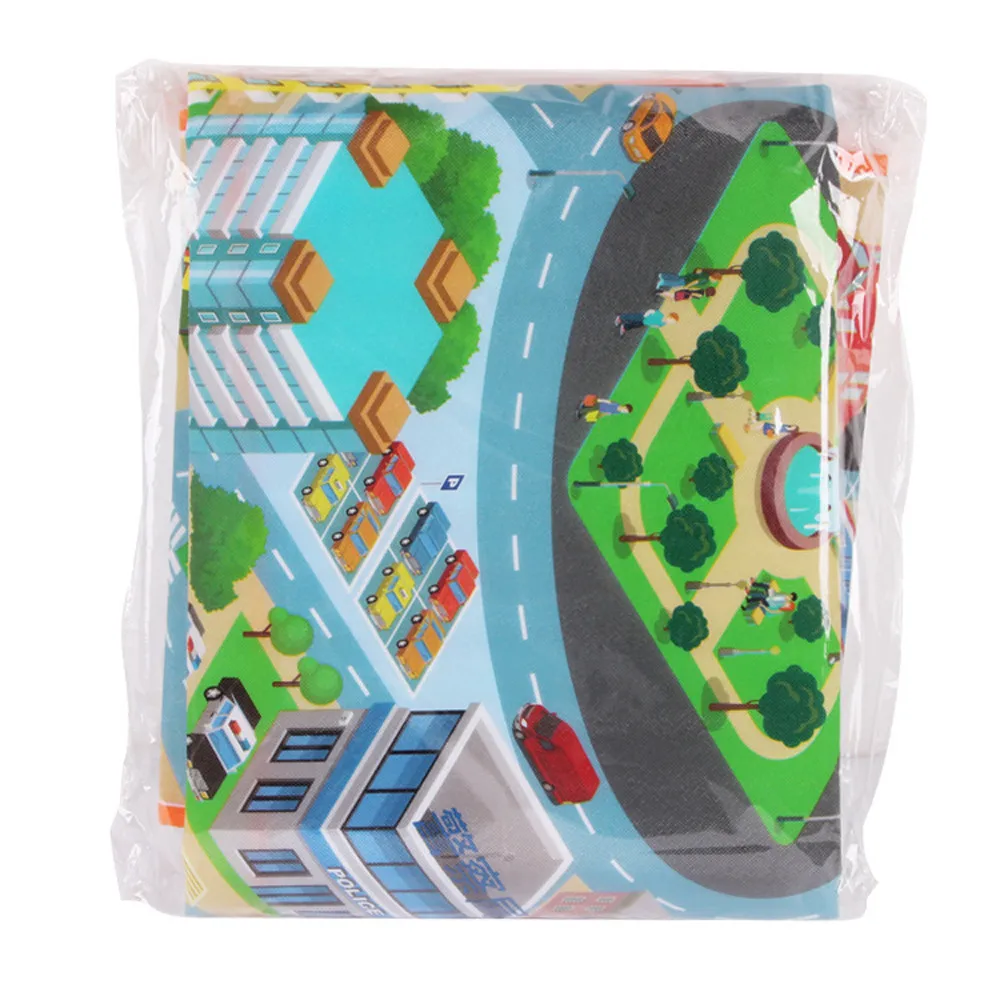 Baby Kids Toddler Crawl Play Game Picnic Carpet Beach Toys Early Educational Learning Toys cartoon Square Mat #B