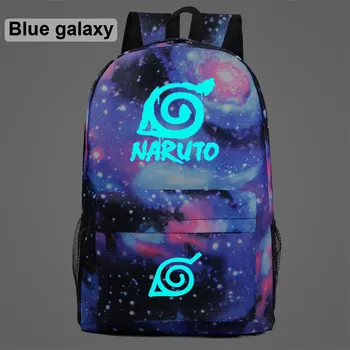 

AL2711 Luminous Fashion Cartoon Hot Uzumaki Naruto Boy Girl School bag Teenagers Student Schoolbags Women Packsack Men Backpack