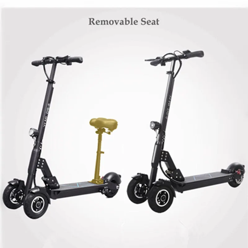 8 Inch Folding Electric Tricycle 3 Wheels Electric Scooters 48V Electric Skateboard Scooter 500W 10AH 25KM/H