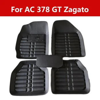 

5\7seats Car-Styling Auto Floor Mats Carpet For Ac 378 Gt Zagato Full Set Carpet Floor Mats