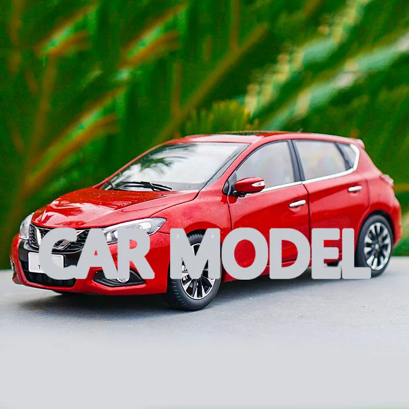 1:18 Масштаб сплава игрушечные машинки DONGFENG RICHANG NISANG TITDA модель автомобиля Детские игрушечные машинки оригинальные аутентичные Детские игрушки