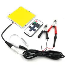 100x95 мм 12 В 50 Вт светодиодный панельный светильник с регулируемой яркостью COB светодиодный светильник с контроллером Диммер дневной белый цвет для дома светильник ing автомобильные лампы DIY