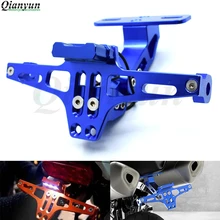 Универсальный CNC алюминиевый мотоцикл регулируемый угол номерной знак кронштейн для HONDA PCX125 PCX150 CBR125R CBR150R CBF125 CBF1000
