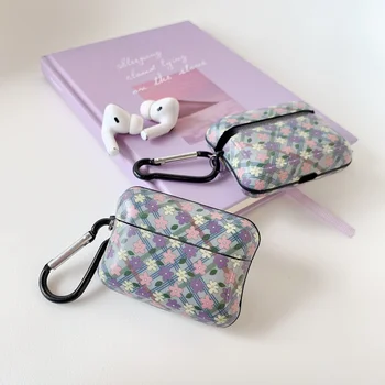 

fashion Floral Earphone Case For Apple Airpods Pro Case Cartoon Silicone Cover For AirPods 1 2 3 Headphone Earpods Charging Box