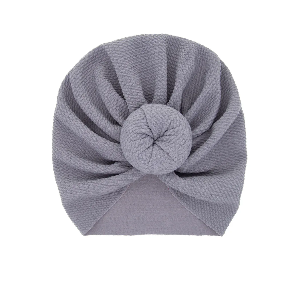 Baby caps Kids girls Donuts hats for toddler Children Turban Beanie Ear Muff Newborn Infant Headwraps 12 Colors KBH14 cute baby accessories Baby Accessories