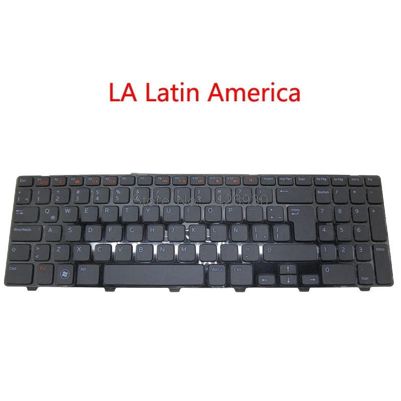 Ноутбук US LA AR BG CP NL клавиатура для DELL Inspiron N5110 M5110 M511R английский