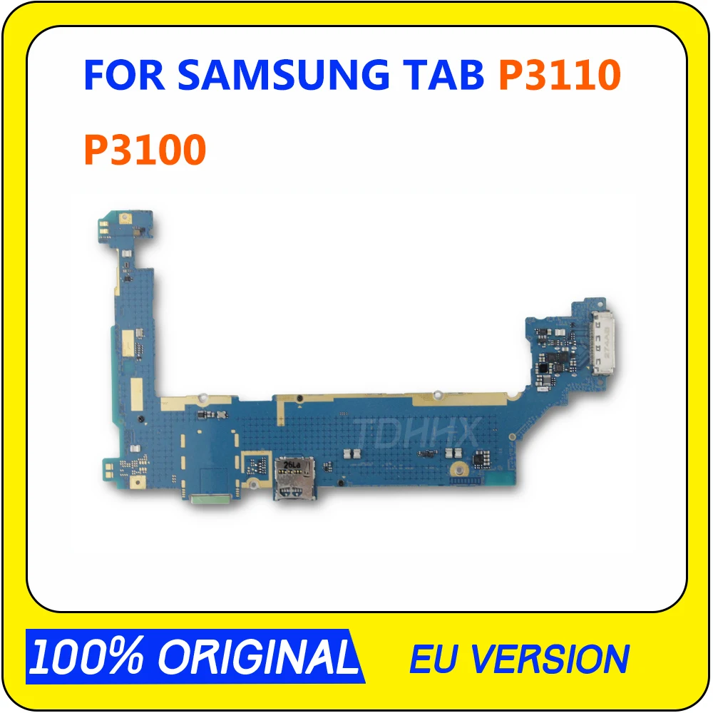 Оригинальная Рабочая материнская плата для Samsung Galaxy Tab 2 7 0 P3100 P3110 3G и Wi-Fi