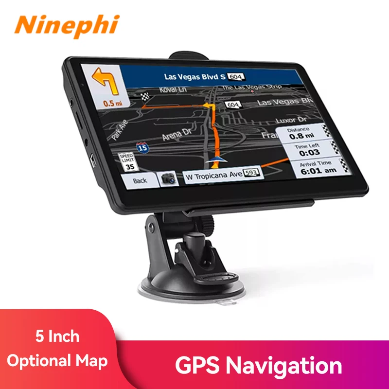 Автомобильный GPS-навигатор Ninephi 5 дюймов 7 HD FM Navitel спутниковый передатчик