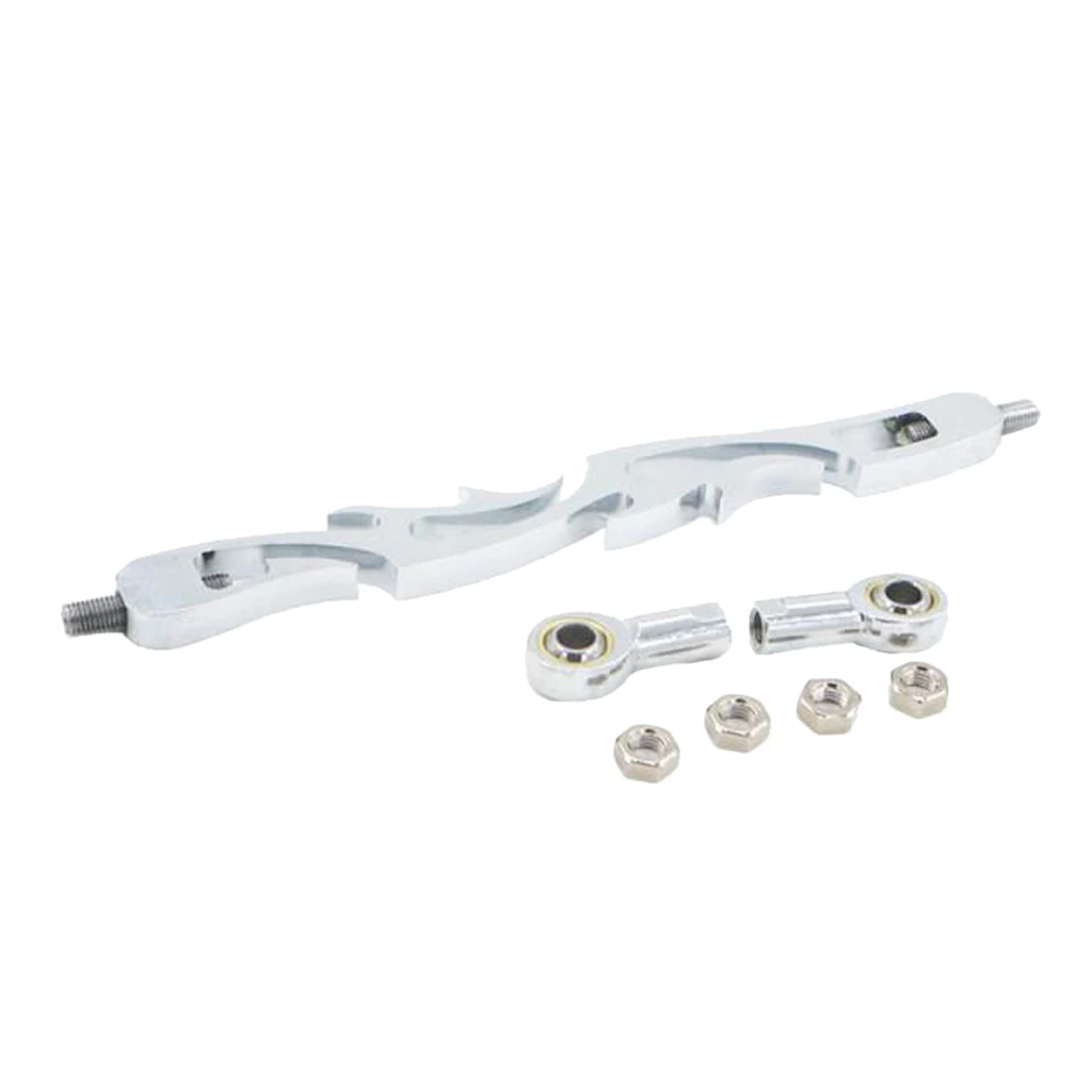 Chrome Motorcycle Gear Shift Linkage Shifter Link Lever with Bolts for Harley Softail 1985-2018