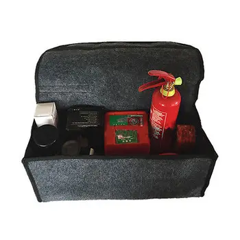 

Car Boot Organiser Large Carpet Storage Bag Tools Travel Tidy Hook Loop Case