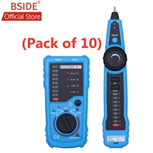 BSIDE FWT11 сетевой кабель тестер RJ11 RJ45 телефонный провод трекер тонер Ethernet LAN линия Finder(упаковка из 10