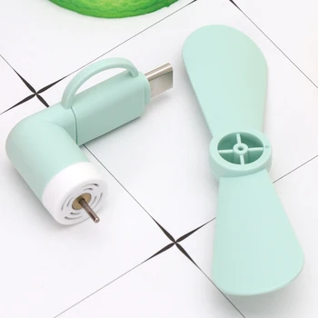 

2020 New 2in1 Type C Micro USB Mini Fan Cooler for samsung HTC Cell Phone