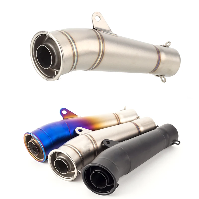 

Universal Motorcycle Modified Exhaust Elbow db killer Pipe Muffler Z1000 CBR1000RR Ninja Z900 Exhaust Pipe