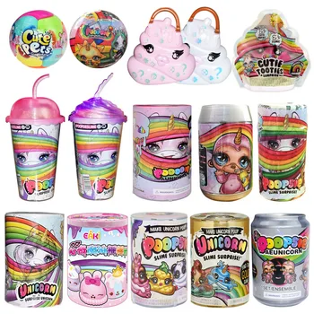 

Poopsie Surprise Slime Unicornio Cans Sparkly Critters Poopsie Slime Licorne Unicorn Squishy Stress Reliever Toys