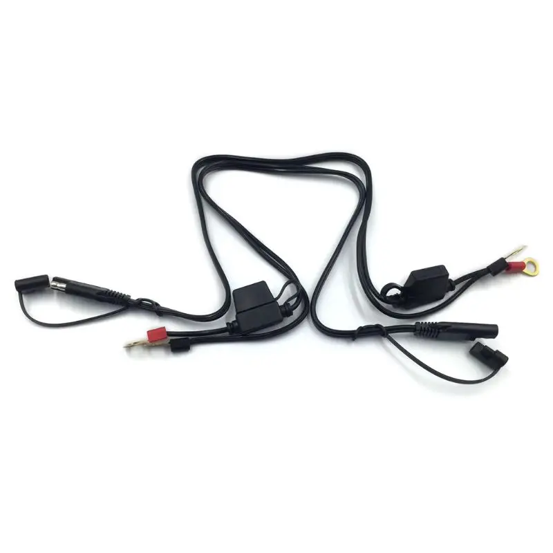 

12V Motorcycle Battery Charger Terminal To SAE Quick Disconnect Cable Connector